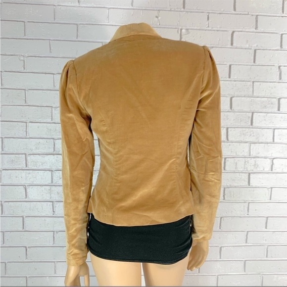 MJ Concepts Vintage Tan Women’s Blazer - Picture 3 of 5